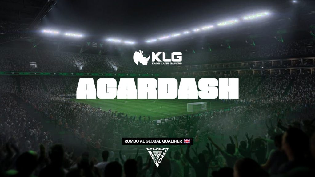 agardash, rumbo al Global Qualifier EA FC25 - Kaos Latin Gamers